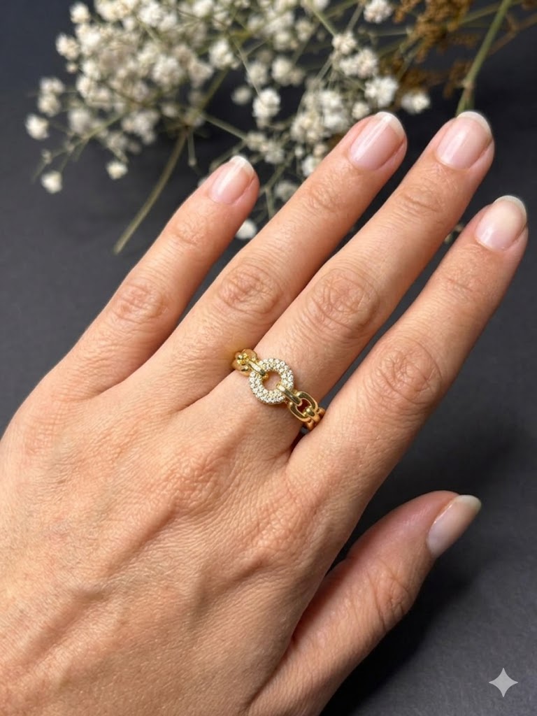 Gold Hola Ring