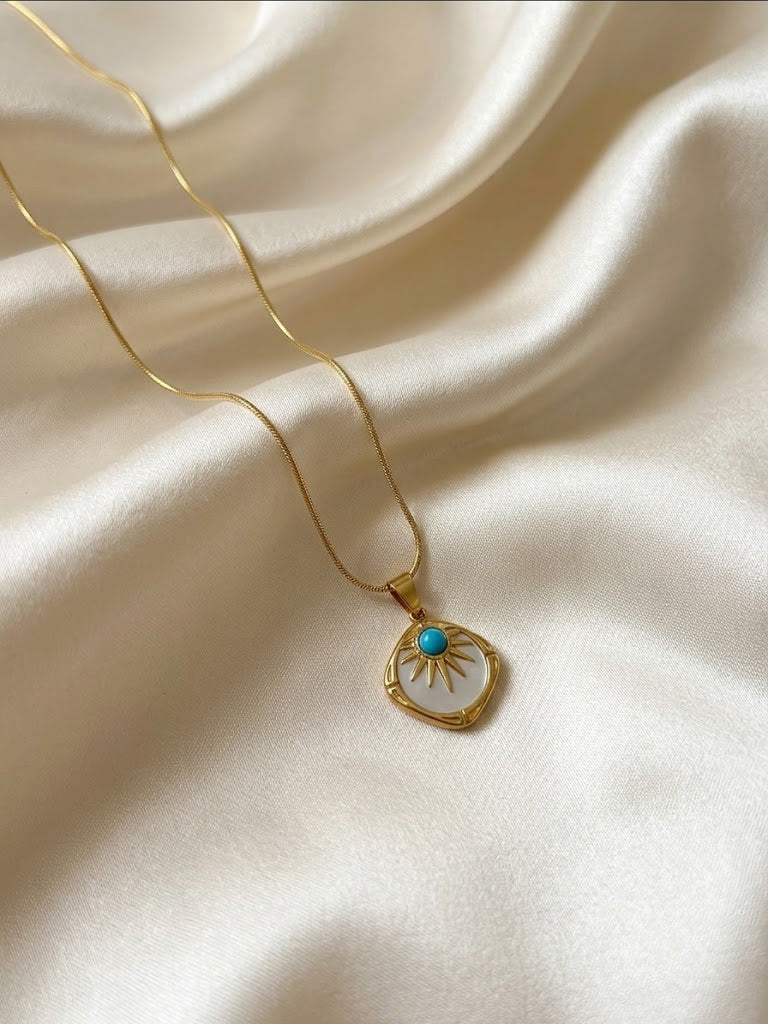 Turquoise Pendant Necklace