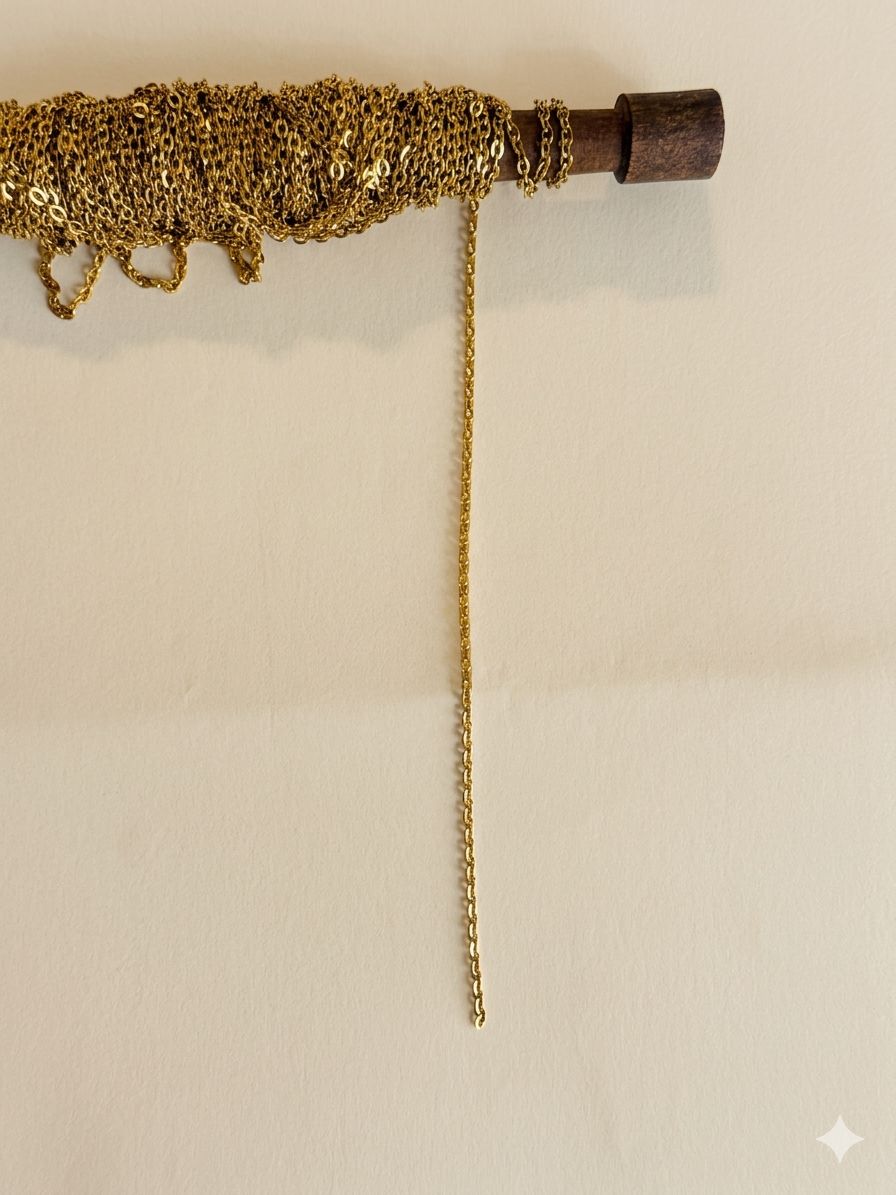 Oval Link Charm Chain (Bracelet Base)